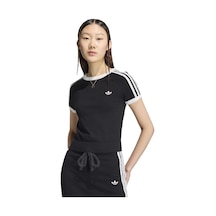 Black/whıte Adidas Kadın Günlük T-shirt Knit Tee Ks7375 siyah