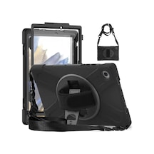 Newface Samsung Galaxy Tab A11 Plus Kılıf Amazing Tablet Kapak - Siyah