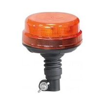 Fabrılcar 9v-30v Çakar Tepe Lamba 10 Ledli 12w Boru Tip 4 Fonksiyonlu Yassı 156 122 Mm Turuncu