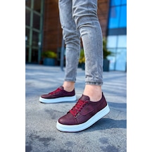 Ch043 Cbt Cowien Erkek Ayakkabi Bordo Bordo