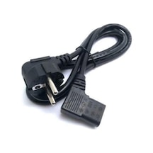 2 metre power kablo 2 metre 3x0.75mm 90 derece L power kablo