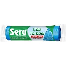 Sera Ekonomik Orta Boy Çöp Torbası Mavi 55 x 60 CM