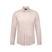 Hatemoğlu Bej Slim Fit Uzun Kollu 100% Pamuk Casual Flanel Gömlek 24d190000057 006 1852647 Bej