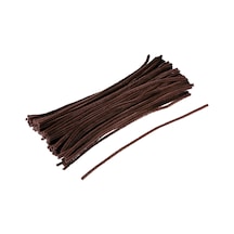25'li Kahverengi Şönil, Eğitici Şönil Seti, Tüylü Tel, 30 Cm, Peluş Tel
