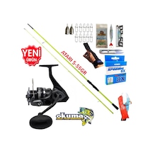 Okuma Wave Power 4000 270cm 5-55gr Karbon High Tech Spin Olta Takımı Seti