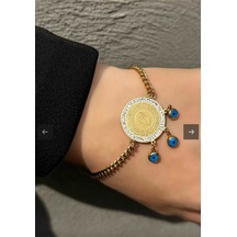 Lira Model Çelik Bileklik Sarı - 688996613 Sarı