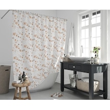 Zethome Jackline Banyo Duş Perdesi 6812 Tek Kanat 1X180X200 Çok Renkli
