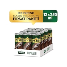 Jacobs Icepresso Classıc 250 Ml Soğuk Kahve X 12 Adet Hazır