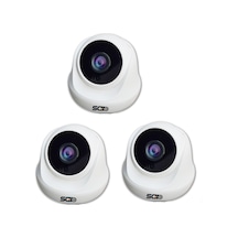 IDS D-2026HD3 5 MP Sony Lensli 1080P Full HD AHD Güvenlik Kamerası - 3 Adet