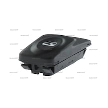 Düğme Cam Açma Kangoo / Megane 1 / Clio Tekli 5 Pin Siyah