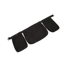 Wezone Siyah Poliester Çok Cepli Ayarlanabilir Bel Çantası - Temizlik, Mutfak, Bahçe Ve İş İçin Pratik Depolama