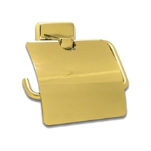 Csk Banyo Aksu Kapaklı Kağıtlık Altın - Aks12205