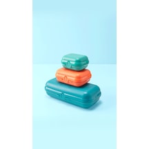 Tupperware  Buzdolabı Gıda Saklama Kabı 3'lü Set Renkli