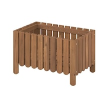 Ikea Askholmen Çiçeklik, Koyu Kahve, 39x38x62 Cm