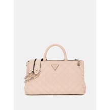 Guess Giully Kapitoneli Kadın Omuz Çantası Hwqg8748090 Pudra