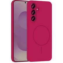 Samsung Galaxy Uyumlu  S25 Kılıf Jully Magsafe Kapak Pembe