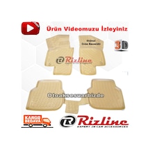 Vw Jetta 3D Paspas Havuzlu Bej Renk 2015-2020 Arası Rizline N11.9378