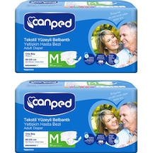 Canped Belbantlı Yetişkin Hasta Bezi Medium 2 x 30'Lu