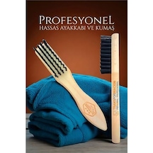 Hsnet Nubuk Süet Paça Fırçası - Hassas Ayakkabılar İçin Profesyonel Fırça 3812432