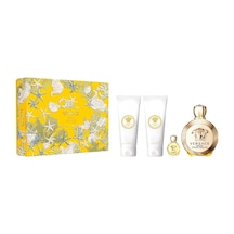 Versace Eros Pour Femme Edp 100 Ml + Body Lotion 100 Ml + Shower Gel 100 Ml + Edp 5 Ml Parfüm Ada Esintisi