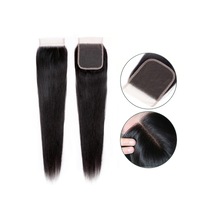 Peruk Tepesi Doğal Renk Closure 18inch