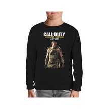 Call Of Duty - Advanced Warfare Havoc Siyah Çocuk Sweatshirt Siyah