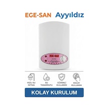 Elektrikli Şofben Ayyıldız - Kurulum Yönlendirmeli