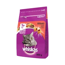 4 Adet Whiskas Biftekli Ve Havuçlu Kuru Kedi Maması 300 G