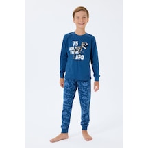 Rolypoly Erkek Çocuk Lacivert Pijama Takım Rp3740-c-v2