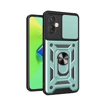 Hot 30 4g Kılıf Pars Lens Yüzüklü Silikon - Yeşil Bzsxx00 1