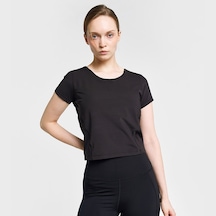 Lescon Kadın Antrenman Kısa Kol T-shirt 26b-2056 Siyah