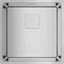 Teka Fle x linea Rs15 2B 40.40 Tek Hazneli Tezgahüstü/Tezgahasıfır (Flush) Tezgahaltı Paslanmaz Çelik Eviye - 115000014
