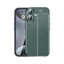 Apple İphone 16 Kılıf Auto Focus Kapak - Koyu Yeşil 0.2M-Çok Renkli