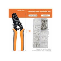 Hangfox Hafif 200g Karbon Çelik Terminal Presi - 0.08-0.5mm² Tel Aralığı, Jst1.0/dupont 2.0 Uyumlu, Kesin Presleme Iws2820 + Ph2.0