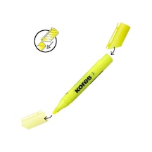 High Liner Plus Fosforlu İşaretleme Kalemi Sarı 1 Adet Sarı