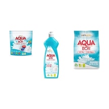 Aquabor Doğal Mineralli Tablet + Elde Bulaşık + 4 Kg Beyaz 3 Lü Set 0.75 LT - 2.5 LT - 12 KG 79135376