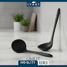 Ivory Silikon Kepçe Siyah Ivo-sl171