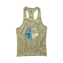 Bluu Trainhardx Fitness Gym Tank Top Sporcu Atleti (532942138)