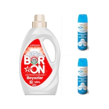 Doğal Sıvı Çamaşır Deterjanı Boron Beyazlar İçin 26 Yıkama+ Bortam Dezenfektan 500 Ml 2 Adet 46248215