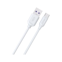 Syrox C107 Micro Usb Hızlı Şarj Ve Data Kablosu 1Mt 3.0A 18W Beyaz