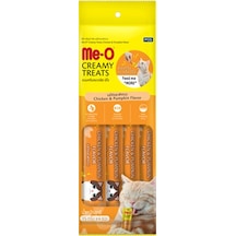 Me-O Creamy Tavuklu ve Balkabaklı Yetişkin Kedi Ödülü 4 x 15 G