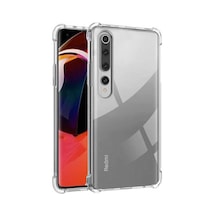 Xiaomi Mİ 10 Shock Absorbing Darbe Emicili Şeffaf Silikon Kılıf