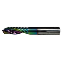 3,175mm Tek Ağız Alüminyum Karbür Freze Kesme Boy:22mm Eric