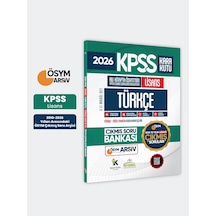 2026 Fulllisans Kpss Lisans Türkçe Kara Kutu ÖSYM Çıkmış Soru Bankası Son 15 Yıl(sadece Lisans)