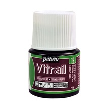 Pebeo Vitrail Cam Boyası 45ml - 19 Red Violet