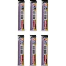Min 0.9 MM Cetvelli Kalem Ucu 75 MM Mikro Uç 6 Adet