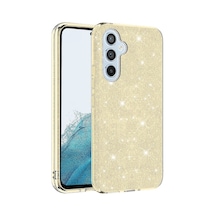 Samsung Galaxy Uyumlu A14 Kılıf Zore Parıltılı Simli Shining Silikon