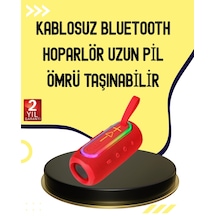Mey İthalat Uzun Pil Ömürlü Bluetooth 5.1 Hoparlör