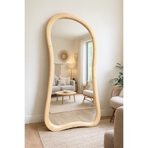 Enc Home Lauma Naturel Ayaklı Ağaç Boy Aynası 180x80 Çok Renkli
