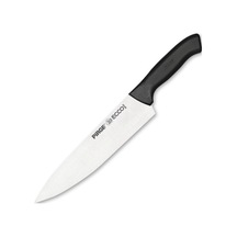 Şef Bıçağı 23 CM Pirge Ecco/ 50X230X2.5 MM 38162 Bileme Fabrika Ayarı Siyah